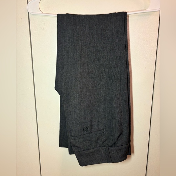 LOFT Petites Grey Marisa Trousers - Size 00P - Picture 2 of 7